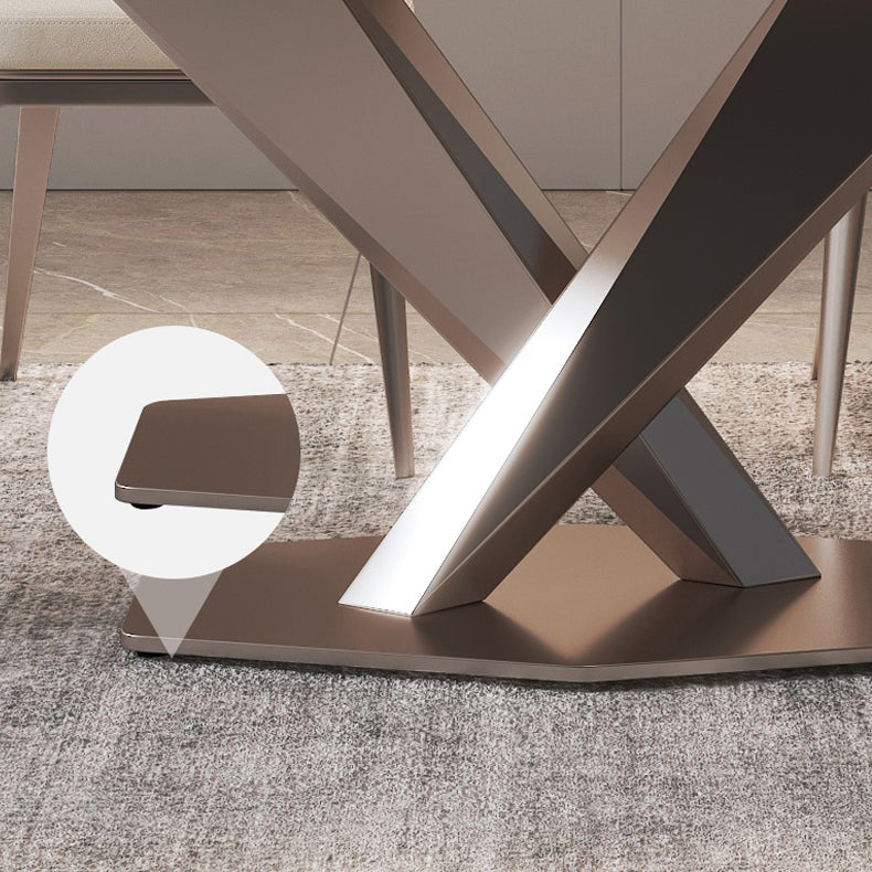 Sintered Stone 1/2/5/7 Pieces Dining Set Luxury Dining Furniture Set /Separate Items Clearhalo 'Dining Room Sets' 'Dining Tables & Seating' 'dining_room_set' 'furn' 'furn_dining_room_set' 'Furniture' 'furniture_dining_room_set' 'Kitchen & Dining Furniture' 'kitchen&dining_furn' 'kitchen' 4332723