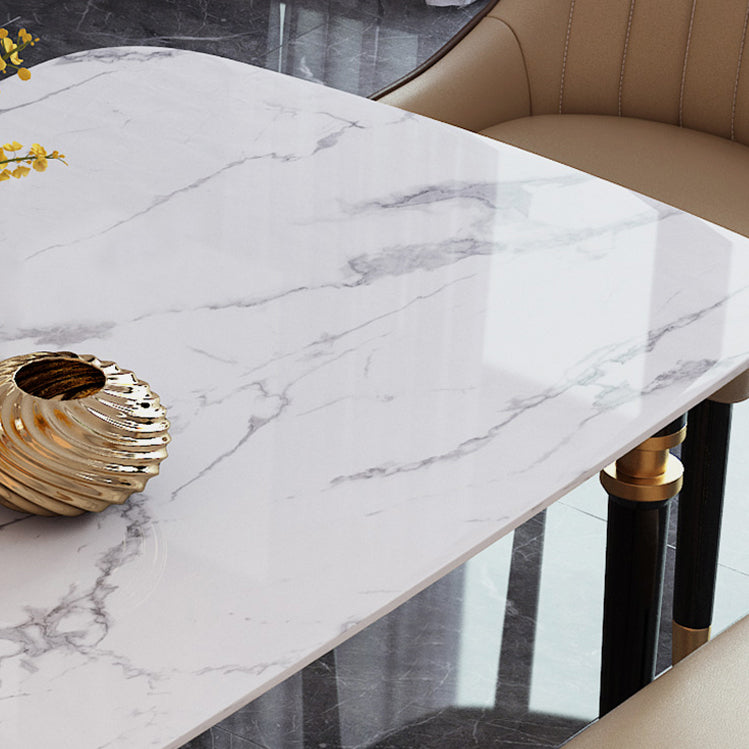 Marble 1/2/5/7 Pieces Dining Set Modern Dining Furniture Set /Separate Items Clearhalo 'Dining Room Sets' 'Dining Tables & Seating' 'dining_room_set' 'furn' 'furn_dining_room_set' 'Furniture' 'furniture_dining_room_set' 'Kitchen & Dining Furniture' 'kitchen&dining_furn' 'kitchen' 4332742