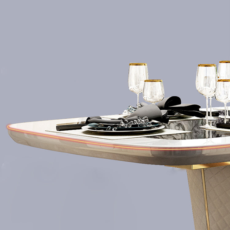 Modern 1/2/6/7 Pieces Dining Set Marble Dining Furniture Set /Separate Items Clearhalo 'Dining Room Sets' 'Dining Tables & Seating' 'dining_room_set' 'furn' 'furn_dining_room_set' 'Furniture' 'furniture_dining_room_set' 'Kitchen & Dining Furniture' 'kitchen&dining_furn' 'kitchen' 4332775