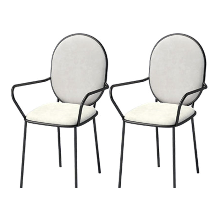 Modern 1/2/3/4/5/6/7 Pieces Dining Set Marble Dining Furniture Set /Separate Items 2 White Chairs Clearhalo 'Dining Room Sets' 'Dining Tables & Seating' 'dining_room_set' 'furn' 'furn_dining_room_set' 'Furniture' 'furniture_dining_room_set' 'Kitchen & Dining Furniture' 'kitchen&dining_furn' 'kitchen' 4332821