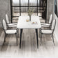 Modern 1/2/3/4/5/6/7 Pieces Dining Set Marble Dining Furniture Set /Separate Items Clearhalo 'Dining Room Sets' 'Dining Tables & Seating' 'dining_room_set' 'furn' 'furn_dining_room_set' 'Furniture' 'furniture_dining_room_set' 'Kitchen & Dining Furniture' 'kitchen&dining_furn' 'kitchen' 4332831