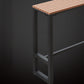 Modern Trestle Counter-height Pub Table Outdoor Rectangle Event and Cocktail Table Clearhalo 'Bar Furniture' 'Bar Tables' 'bar_tables' 'furn' 'furn_bar_tables' 'Furniture' 'furniture_bar_tables' 'Kitchen & Dining Furniture' 4335432
