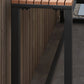 Modern Trestle Counter-height Pub Table Outdoor Rectangle Event and Cocktail Table Clearhalo 'Bar Furniture' 'Bar Tables' 'bar_tables' 'furn' 'furn_bar_tables' 'Furniture' 'furniture_bar_tables' 'Kitchen & Dining Furniture' 4335433