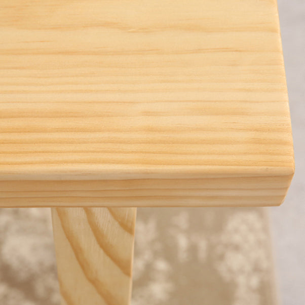 Modern Solid Wood Rectangle Counter Table Natural Storage Bistro Bar Height Cocktail Table Clearhalo 'Bar Furniture' 'Bar Tables' 'bar_tables' 'furn' 'furn_bar_tables' 'Furniture' 'furniture_bar_tables' 'Kitchen & Dining Furniture' 'kitchen&dining_furn' 'kitchen' 4335576