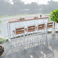 Cafe Footrest Bar Height Table Modern Wood Fixed Table Bistro Bar Table Clearhalo 'Bar Furniture' 'Bar Tables' 'bar_tables' 'furn' 'furn_bar_tables' 'Furniture' 'furniture_bar_tables' 'Kitchen & Dining Furniture' 'kitchen&dining_furn' 'kitchen' 4335939
