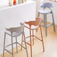 Stackable Plastic Indoor Counter Stools Low Back Scandinavian Bar Stools with Footrest Clearhalo 'Bar Furniture' 'Bar Stools' 'bar_stools' 'furn' 'furn_bar_stools' 'furniture_bar_stools' 'Kitchen & Dining Furniture' 'kitchen&dining_furn' 'kitchen' 'kitchen_furn' Furniture' 4339768
