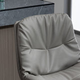 Nordic Indoor Barstool Iron Adjustable Swivel Tall Stool with Leather Seat Clearhalo 'Bar Furniture' 'Bar Stools' 'bar_stools' 'furn' 'furn_bar_stools' 'furniture_bar_stools' 'Kitchen & Dining Furniture' 'kitchen&dining_furn' 'kitchen' 'kitchen_furn' Furniture' 4339820