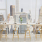 Modern Rectangle Legs Bistro Bar Desk Cafe Counter Height Table(only table) Clearhalo 'Bar Furniture' 'Bar Tables' 'bar_tables' 'furn' 'furn_bar_tables' 'Furniture' 'furniture_bar_tables' 'Kitchen & Dining Furniture' 'kitchen&dining_furn' 'kitchen' 4342706