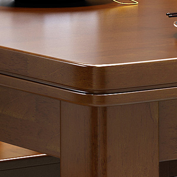 Mid-Century Modern Rectangle Dining Table Solid Wood Dining Table with 4 Legs Clearhalo ' dining_table' 'Dining Tables & Seating' 'Dining Tables' 'furn' 'furn_dining_table' 'Furniture' 'furniture_dining_table' 'Kitchen & Dining Furniture' 'kitchen&dining_furn' 'kitchen' 'kitchen_dining_table' 4342830