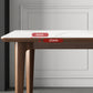 Rectangular Mid-Century Modern Table Sintered Stone Table with Wood Legs Clearhalo ' dining_table' 'Dining Tables & Seating' 'Dining Tables' 'furn' 'furn_dining_table' 'Furniture' 'furniture_dining_table' 'Kitchen & Dining Furniture' 'kitchen&dining_furn' 'kitchen' 'kitchen_dining_table' 4342917