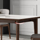 Rectangular Mid-Century Modern Table Sintered Stone Table with Wood Legs Clearhalo ' dining_table' 'Dining Tables & Seating' 'Dining Tables' 'furn' 'furn_dining_table' 'Furniture' 'furniture_dining_table' 'Kitchen & Dining Furniture' 'kitchen&dining_furn' 'kitchen' 'kitchen_dining_table' 4342918