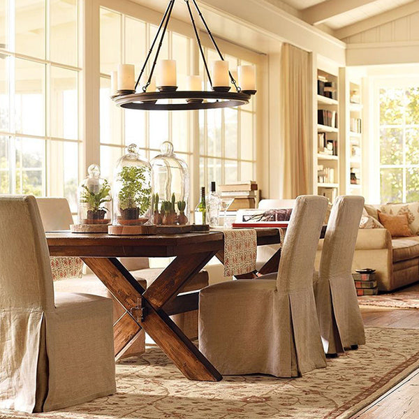 Rectangle Mid-Century Dining Table Brown Tone Fixed Table with Pinewood Solid Wood 63"L x 27.6"W x 29.5"H Without Chairs Clearhalo ' dining_table' 'Dining Tables & Seating' 'Dining Tables' 'furn' 'furn_dining_table' 'Furniture' 'furniture_dining_table' 'Kitchen & Dining Furniture' 'kitchen&dining_furn' 'kitchen' 'kitchen_dining_table' 4342925