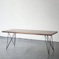 Rectangle Industrial Style Dining Table Wood Fixed Table with Solid Wood Legs 55.1"L x 27.6"W x 29.5"H Without Chairs Clearhalo ' dining_table' 'Dining Tables & Seating' 'Dining Tables' 'furn' 'furn_dining_table' 'Furniture' 'furniture_dining_table' 'Kitchen & Dining Furniture' 'kitchen&dining_furn' 'kitchen' 'kitchen_dining_table' 4342958