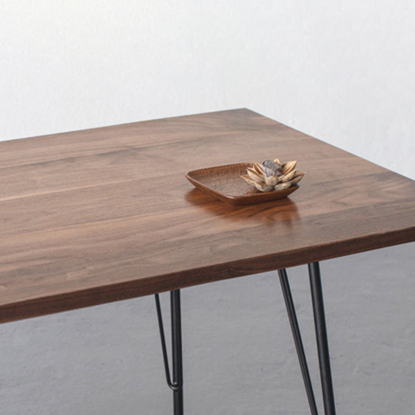 Rectangle Industrial Style Dining Table Wood Fixed Table with Solid Wood Clearhalo ' dining_table' 'Dining Tables & Seating' 'Dining Tables' 'furn' 'furn_dining_table' 'Furniture' 'furniture_dining_table' 'Kitchen & Dining Furniture' 'kitchen&dining_furn' 'kitchen' 'kitchen_dining_table' 4342965