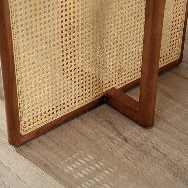 Industrial Solid Wood Brown Dining Table Rectangle Standard Dining Table for Kitchen Clearhalo ' dining_table' 'Dining Tables & Seating' 'Dining Tables' 'furn' 'furn_dining_table' 'Furniture' 'furniture_dining_table' 'Kitchen & Dining Furniture' 'kitchen&dining_furn' 'kitchen' 'kitchen_dining_table' 4342981