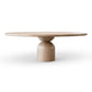 Solid Wood Simplicity Dining Table Round Fixed Table for Dining Room Clearhalo ' dining_table' 'Dining Tables & Seating' 'Dining Tables' 'furn' 'furn_dining_table' 'Furniture' 'furniture_dining_table' 'Kitchen & Dining Furniture' 'kitchen&dining_furn' 'kitchen' 'kitchen_dining_table' 4342993