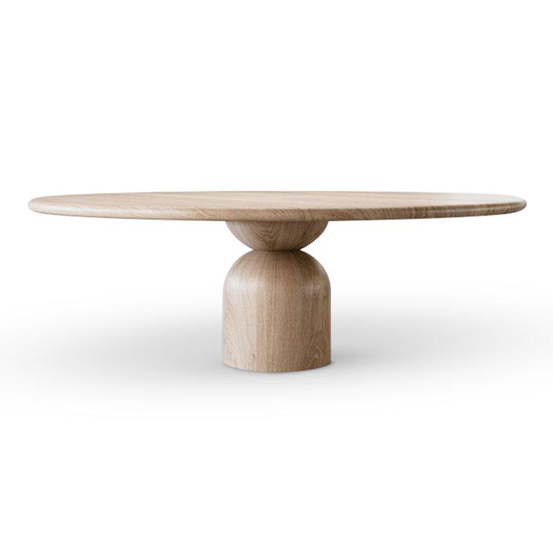 Solid Wood Simplicity Dining Table Round Fixed Table for Dining Room Clearhalo ' dining_table' 'Dining Tables & Seating' 'Dining Tables' 'furn' 'furn_dining_table' 'Furniture' 'furniture_dining_table' 'Kitchen & Dining Furniture' 'kitchen&dining_furn' 'kitchen' 'kitchen_dining_table' 4342993