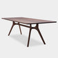 Rectangle Wood Dining Table Pine Solid Wood Table Modern with Trestle Base 70.9"L x 31.5"W x 29.5"H Brown Clearhalo ' dining_table' 'Dining Tables & Seating' 'Dining Tables' 'Furniture' 'furniture_dining_table' 'Kitchen & Dining Furniture' 'kitchen&dining_furn' 'kitchen' 'kitchen_dining_table' 4343013