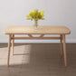 Industrial MDF Standard Dining Table Rectangle Kitchen Dining Table with 4 Legs Natural 47.2"L x 31.5"W x 29.5"H Without Chairs Clearhalo ' dining_table' 'Dining Tables & Seating' 'Dining Tables' 'furn' 'furn_dining_table' 'Furniture' 'furniture_dining_table' 'Kitchen & Dining Furniture' 'kitchen&dining_furn' 'kitchen' 'kitchen_dining_table' 4343026