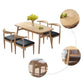 Industrial MDF Standard Dining Table Rectangle Kitchen Dining Table with 4 Legs Clearhalo ' dining_table' 'Dining Tables & Seating' 'Dining Tables' 'furn' 'furn_dining_table' 'Furniture' 'furniture_dining_table' 'Kitchen & Dining Furniture' 'kitchen&dining_furn' 'kitchen' 'kitchen_dining_table' 4343032