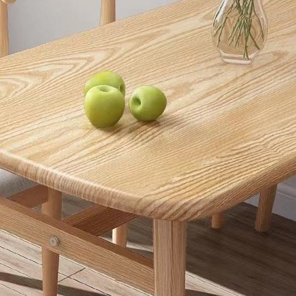 Industrial MDF Standard Dining Table Rectangle Kitchen Dining Table with 4 Legs Clearhalo ' dining_table' 'Dining Tables & Seating' 'Dining Tables' 'furn' 'furn_dining_table' 'Furniture' 'furniture_dining_table' 'Kitchen & Dining Furniture' 'kitchen&dining_furn' 'kitchen' 'kitchen_dining_table' 4343033