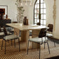 Rectangle Modern Dining Table Solid Wood Fixed Table with 4 Legs 70.9"L x 31.5"W x 29.5"H Clearhalo ' dining_table' 'Dining Tables & Seating' 'Dining Tables' 'Furniture' 'furniture_dining_table' 'Kitchen & Dining Furniture' 'kitchen&dining_furn' 'kitchen' 'kitchen_dining_table' 4343048