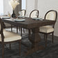 Mid-Century Modern Rectangle Table Solid Wood Dining Table with Trestle Base Clearhalo ' dining_table' 'Dining Tables & Seating' 'Dining Tables' 'furn' 'furn_dining_table' 'Furniture' 'furniture_dining_table' 'Kitchen & Dining Furniture' 'kitchen&dining_furn' 'kitchen' 'kitchen_dining_table' 4343134