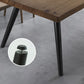 Rectangle 4 Legs Industrial Dining Table Solid Wood Fixed Dining Table Clearhalo ' dining_table' 'Dining Tables & Seating' 'Dining Tables' 'furn' 'furn_dining_table' 'Furniture' 'furniture_dining_table' 'Kitchen & Dining Furniture' 'kitchen&dining_furn' 'kitchen' 'kitchen_dining_table' 4343166