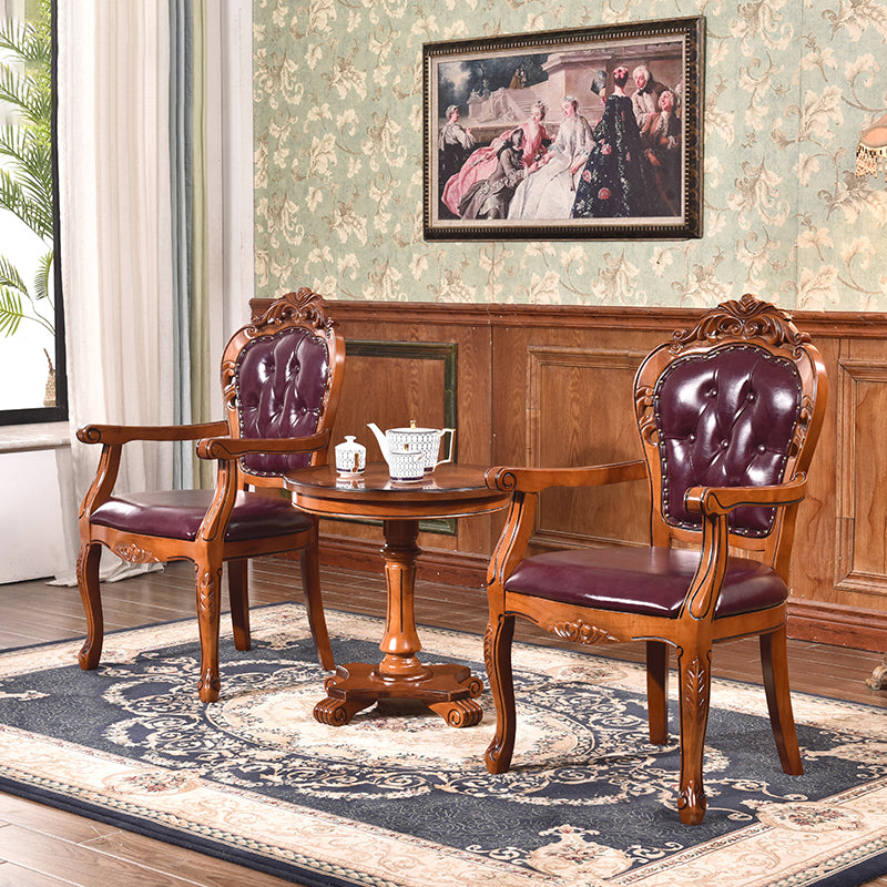 Scandinavian Style Ash Wood Chair Set Kitchen Open Back Dining Arm Chairs Clearhalo ' kitchen&dining_furn' 'Dining Chairs' 'Dining Tables & Seating' 'dining_chair' 'furn' 'furn_dining_chair' 'Furniture' 'furniture_dining_chair' 'Kitchen & Dining Furniture' 'kitchen' 4343331