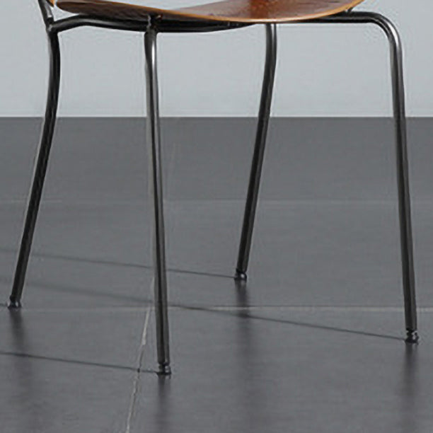 Industrial Style Metal Chairs Dining Room Open Back Side Chair (Set of 2) Clearhalo ' kitchen&dining_furn' 'Dining Chairs' 'Dining Tables & Seating' 'dining_chair' 'furn' 'furn_dining_chair' 'Furniture' 'furniture_dining_chair' 'Kitchen & Dining Furniture' 'kitchen' 4343386