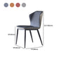 Industrial Style Wingback Chair Leather Dining Armless Side Chairs (Set of 4) Clearhalo ' kitchen&dining_furn' 'Dining Chairs' 'Dining Tables & Seating' 'dining_chair' 'furn' 'furn_dining_chair' 'Furniture' 'furniture_dining_chair' 'Kitchen & Dining Furniture' 'kitchen' 4343406