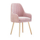 Scandinavian Style Upholstered Arm Dining Chair Solid Back Single Dining Chair for Home Clearhalo ' kitchen&dining_furn' 'Dining Chairs' 'Dining Tables & Seating' 'dining_chair' 'furn' 'furn_dining_chair' 'Furniture' 'furniture_dining_chair' 'Kitchen & Dining Furniture' 'kitchen' 4343415