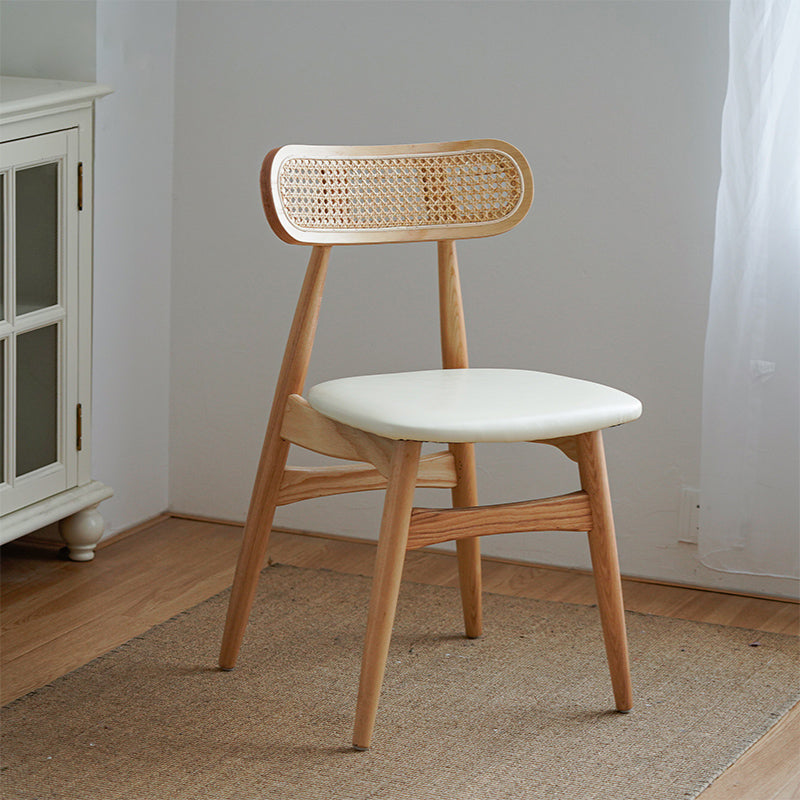 Traditional Style Wood Dining Chair Kitchen Open Back Armless Dining Side Chair (Set of 2) Clearhalo ' kitchen&dining_furn' 'Dining Chairs' 'Dining Tables & Seating' 'dining_chair' 'furn' 'furn_dining_chair' 'Furniture' 'furniture_dining_chair' 'Kitchen & Dining Furniture' 'kitchen' 4343432