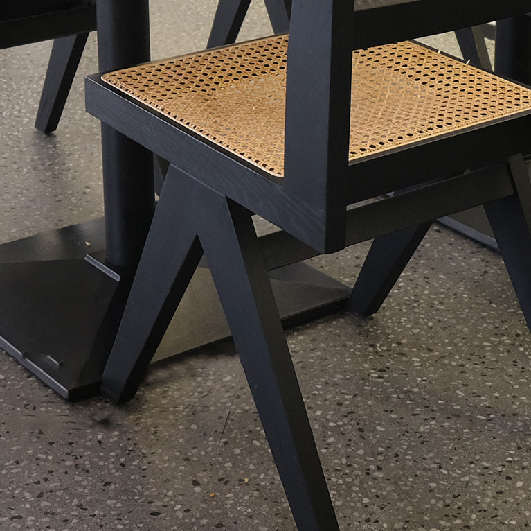 Traditional Wood Dining Side Chair Armless Cane Back Dining Chair (Set of 2) Clearhalo ' kitchen&dining_furn' 'Dining Chairs' 'Dining Tables & Seating' 'dining_chair' 'furn' 'furn_dining_chair' 'Furniture' 'furniture_dining_chair' 'Kitchen & Dining Furniture' 'kitchen' 4343452