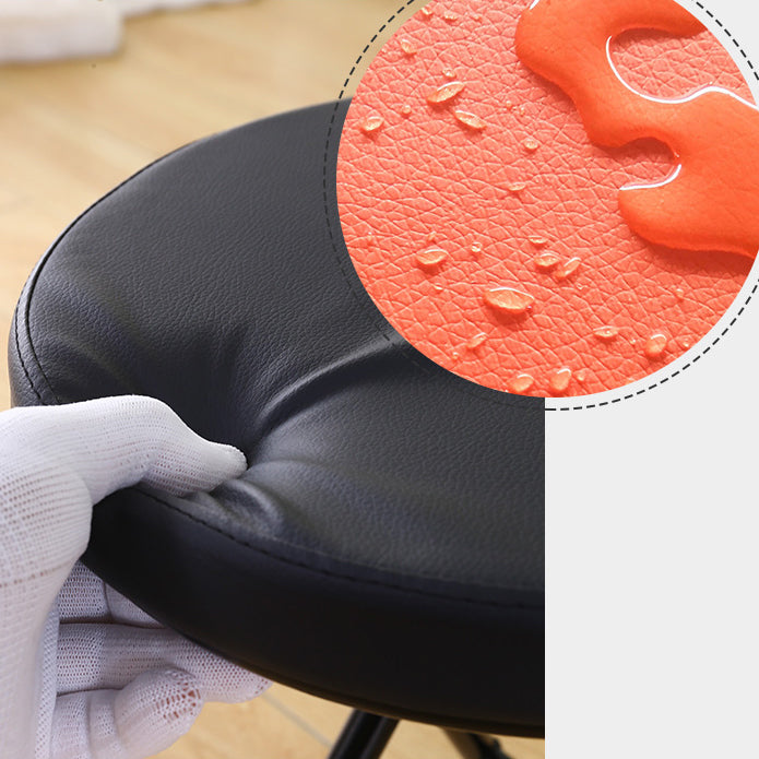 Industrial Open Upholstered Side Chair Matte Finish Folding Dining Chair Clearhalo ' kitchen&dining_furn' 'Dining Chairs' 'Dining Tables & Seating' 'dining_chair' 'furn' 'furn_dining_chair' 'Furniture' 'furniture_dining_chair' 'Kitchen & Dining Furniture' 'kitchen' 4343467