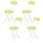 Industrial Open Upholstered Side Chair Matte Finish Folding Dining Chair Lemon Green 4 Piece Set Clearhalo ' kitchen&dining_furn' 'Dining Chairs' 'Dining Tables & Seating' 'dining_chair' 'furn' 'furn_dining_chair' 'Furniture' 'furniture_dining_chair' 'Kitchen & Dining Furniture' 'kitchen' 4343484