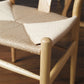Scandinavian Dining Side Chair Natural Wishbone Dining Side Chair for Home Use Clearhalo ' kitchen&dining_furn' 'Dining Chairs' 'Dining Tables & Seating' 'dining_chair' 'furn' 'furn_dining_chair' 'Furniture' 'furniture_dining_chair' 'Kitchen & Dining Furniture' 'kitchen' 4343496