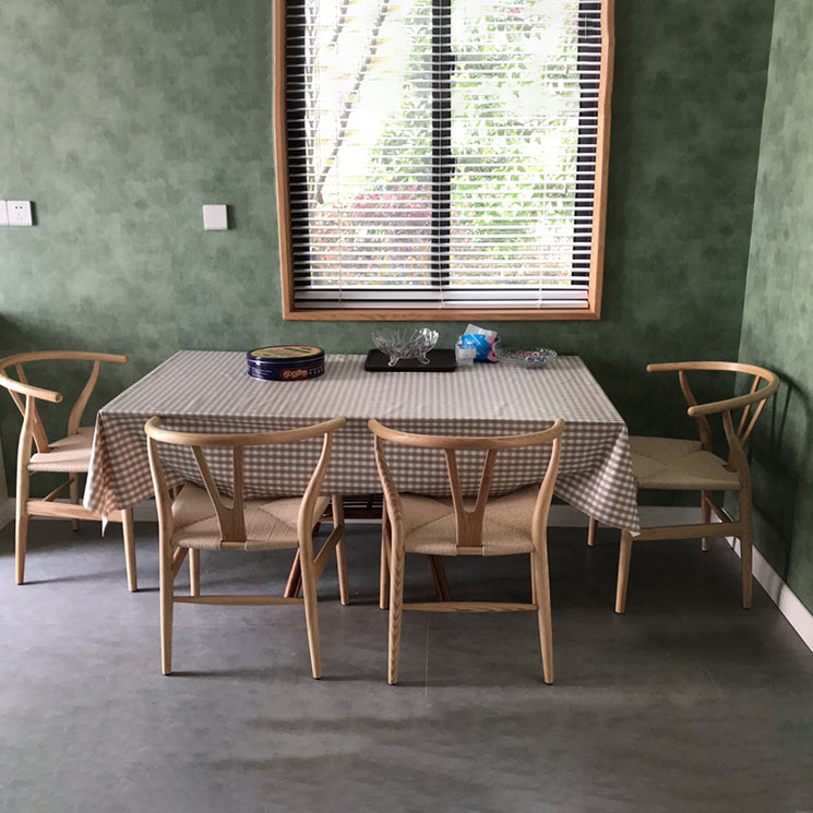 Scandinavian Dining Side Chair Natural Wishbone Dining Side Chair for Home Use Clearhalo ' kitchen&dining_furn' 'Dining Chairs' 'Dining Tables & Seating' 'dining_chair' 'furn' 'furn_dining_chair' 'Furniture' 'furniture_dining_chair' 'Kitchen & Dining Furniture' 'kitchen' 4343507