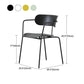 Industrial Metal Balcony Arm Chair Matte Finish Open Back Dining Chair (Set of 4) Clearhalo ' kitchen&dining_furn' 'Dining Chairs' 'Dining Tables & Seating' 'dining_chair' 'furn' 'furn_dining_chair' 'Furniture' 'furniture_dining_chair' 'Kitchen & Dining Furniture' 'kitchen' 4343600