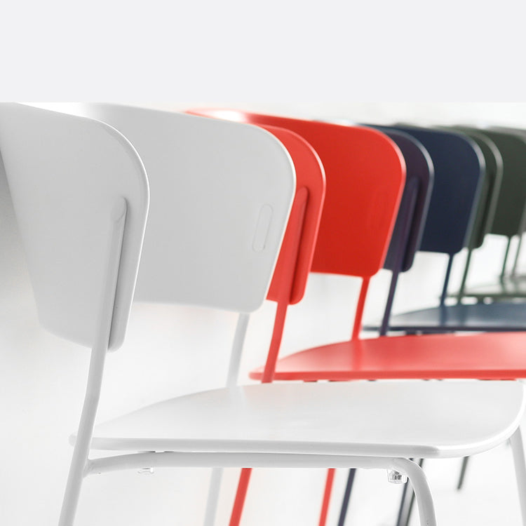 Stackable Dining Armless Chairs Indoor Dining Chairs with Metal Legs Clearhalo ' kitchen&dining_furn' 'Dining Chairs' 'Dining Tables & Seating' 'dining_chair' 'furn' 'furn_dining_chair' 'Furniture' 'furniture_dining_chair' 'Kitchen & Dining Furniture' 'kitchen' 4343613