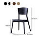 Industrial Oak Wood Side Chair Matte Finish Open Back Dining Chair (Set of 2) Clearhalo ' kitchen&dining_furn' 'Dining Chairs' 'Dining Tables & Seating' 'dining_chair' 'furn' 'furn_dining_chair' 'Furniture' 'furniture_dining_chair' 'Kitchen & Dining Furniture' 'kitchen' 4343669