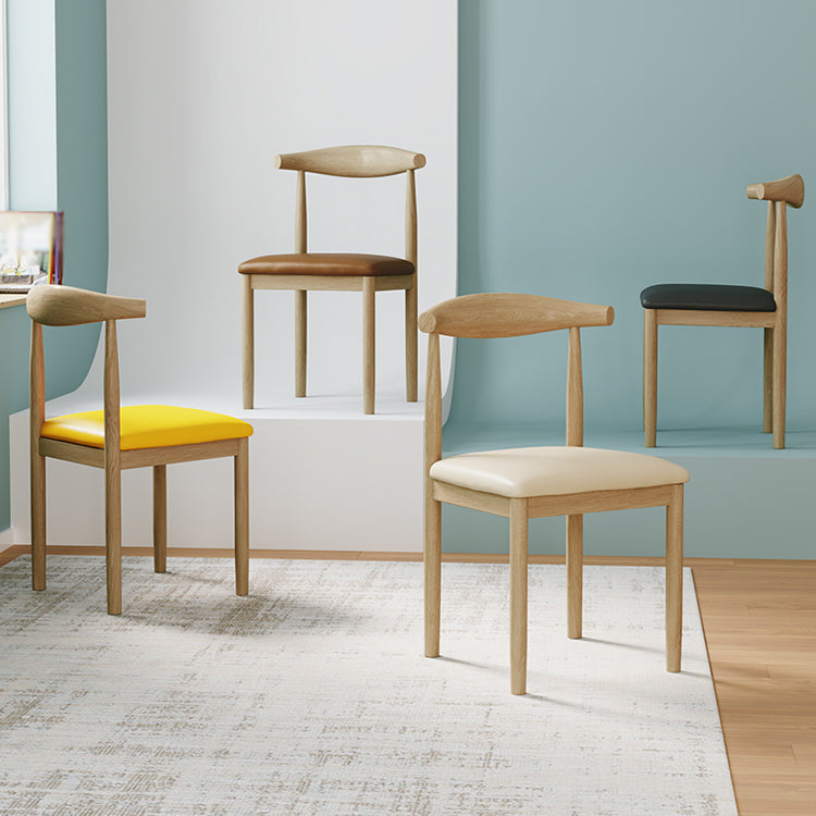 Modern Indoor-Outdoor Dining Chair Metal Armless Open Back Dining Side Chair Clearhalo ' kitchen&dining_furn' 'Dining Chairs' 'Dining Tables & Seating' 'dining_chair' 'furn' 'furn_dining_chair' 'Furniture' 'furniture_dining_chair' 'Kitchen & Dining Furniture' 'kitchen' 4343696