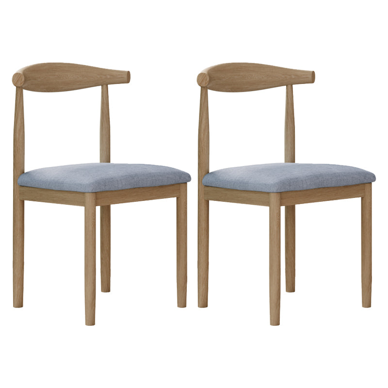 Modern Indoor-Outdoor Dining Chair Metal Armless Open Back Dining Side Chair Blue 2 Piece Set Clearhalo ' kitchen&dining_furn' 'Dining Chairs' 'Dining Tables & Seating' 'dining_chair' 'furn' 'furn_dining_chair' 'Furniture' 'furniture_dining_chair' 'Kitchen & Dining Furniture' 'kitchen' 4343715