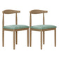 Modern Indoor-Outdoor Dining Chair Metal Armless Open Back Dining Side Chair Light Green 2 Piece Set Clearhalo ' kitchen&dining_furn' 'Dining Chairs' 'Dining Tables & Seating' 'dining_chair' 'furn' 'furn_dining_chair' 'Furniture' 'furniture_dining_chair' 'Kitchen & Dining Furniture' 'kitchen' 4343718