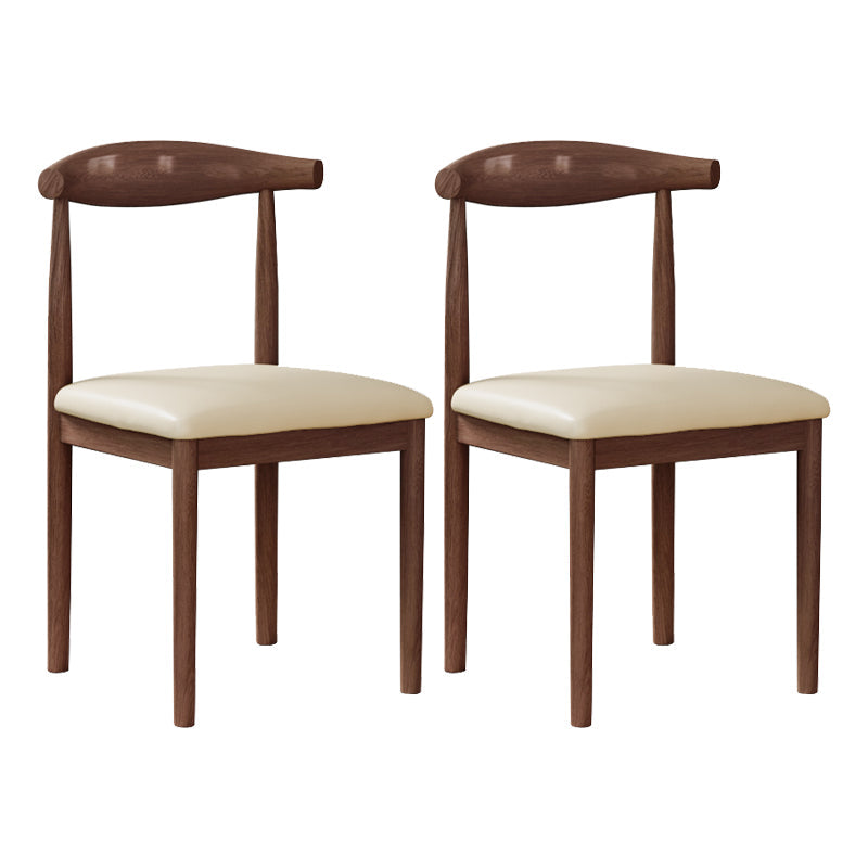 Modern Indoor-Outdoor Dining Chair Metal Armless Open Back Dining Side Chair Beige 2 Piece Set Clearhalo ' kitchen&dining_furn' 'Dining Chairs' 'Dining Tables & Seating' 'dining_chair' 'furn' 'furn_dining_chair' 'Furniture' 'furniture_dining_chair' 'Kitchen & Dining Furniture' 'kitchen' 4343733