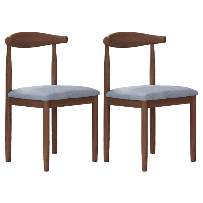 Modern Indoor-Outdoor Dining Chair Metal Armless Open Back Dining Side Chair Gray-Blue 2 Piece Set Clearhalo ' kitchen&dining_furn' 'Dining Chairs' 'Dining Tables & Seating' 'dining_chair' 'furn' 'furn_dining_chair' 'Furniture' 'furniture_dining_chair' 'Kitchen & Dining Furniture' 'kitchen' 4343739