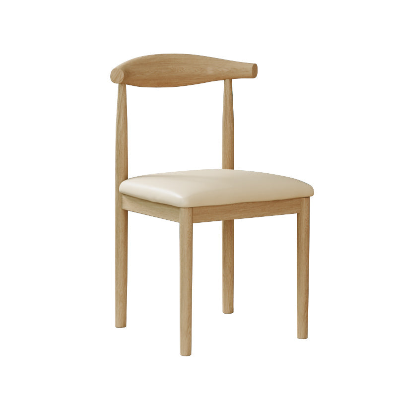 Modern Indoor-Outdoor Dining Chair Metal Armless Open Back Dining Side Chair Light Beige 1 Piece Clearhalo ' kitchen&dining_furn' 'Dining Chairs' 'Dining Tables & Seating' 'dining_chair' 'furn' 'furn_dining_chair' 'Furniture' 'furniture_dining_chair' 'Kitchen & Dining Furniture' 'kitchen' 4343744