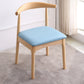 Indoor Scandinavian Side Chair Open Back Upholstered Wood Dining Room Chair Light Blue 1 Piece Clearhalo ' kitchen&dining_furn' 'Dining Chairs' 'Dining Tables & Seating' 'dining_chair' 'furn' 'furn_dining_chair' 'Furniture' 'furniture_dining_chair' 'Kitchen & Dining Furniture' 'kitchen' 4343855