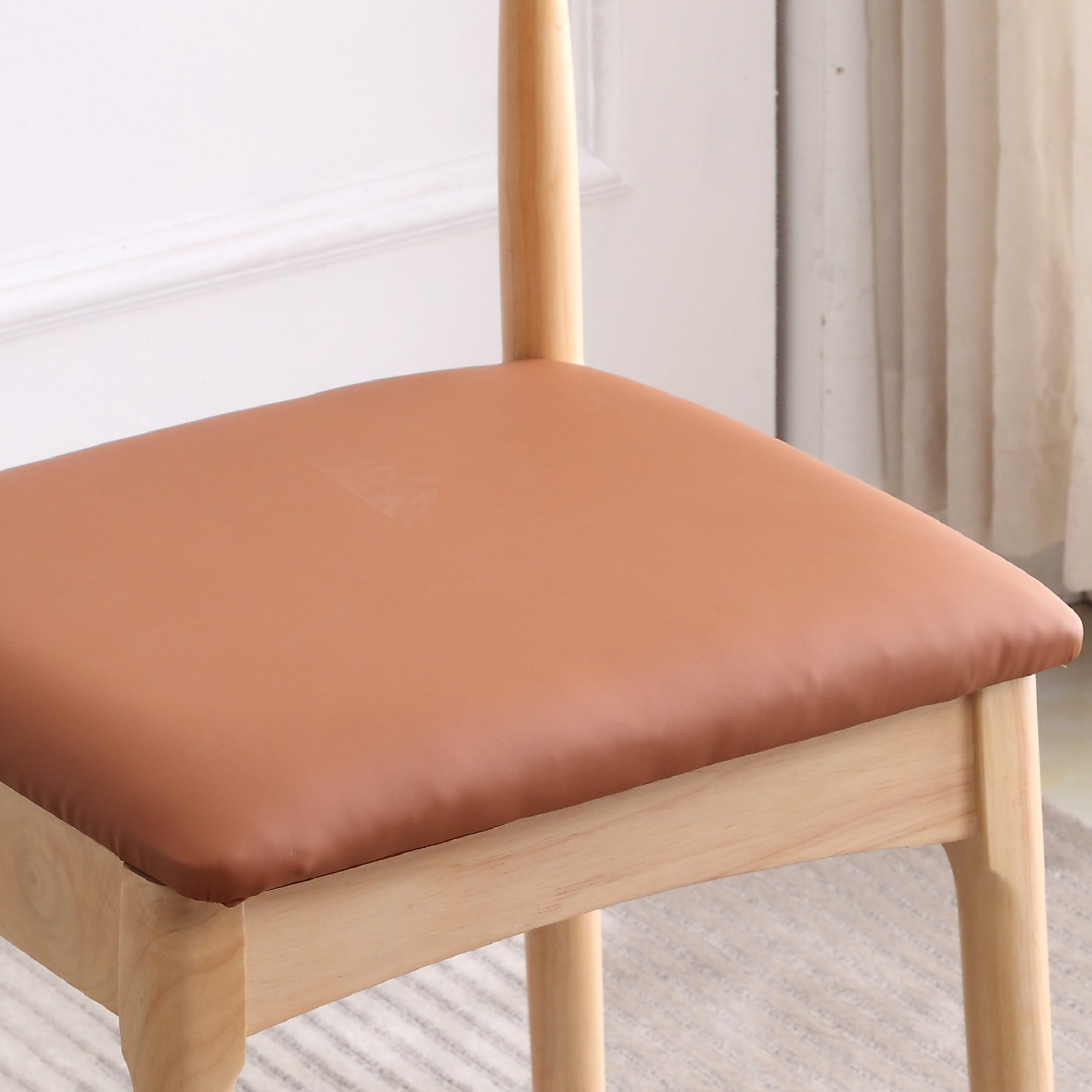 Indoor Scandinavian Side Chair Open Back Upholstered Wood Dining Room Chair Clearhalo ' kitchen&dining_furn' 'Dining Chairs' 'Dining Tables & Seating' 'dining_chair' 'furn' 'furn_dining_chair' 'Furniture' 'furniture_dining_chair' 'Kitchen & Dining Furniture' 'kitchen' 4343865