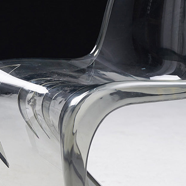 Scandinavian Style Plastic Chairs Set Dining Room Solid Back Side Chair Clearhalo ' kitchen&dining_furn' 'Dining Chairs' 'Dining Tables & Seating' 'dining_chair' 'Furniture' 'furniture_dining_chair' 'Kitchen & Dining Furniture' 'kitchen' 4343915